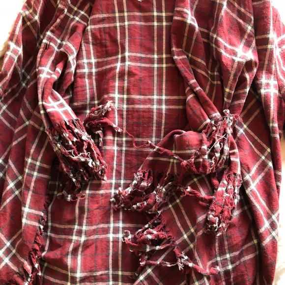 plaid cardigan sweater from tillys size M - Picture 2 of 3